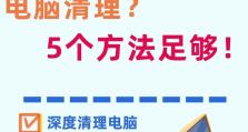 老化电脑硬盘清理教程（如何清理老化电脑硬盘，让电脑焕然一新）