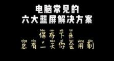 解读电脑平台错误代码的含义及解决方法（探索电脑平台错误代码的奥秘，帮助您快速解决问题）